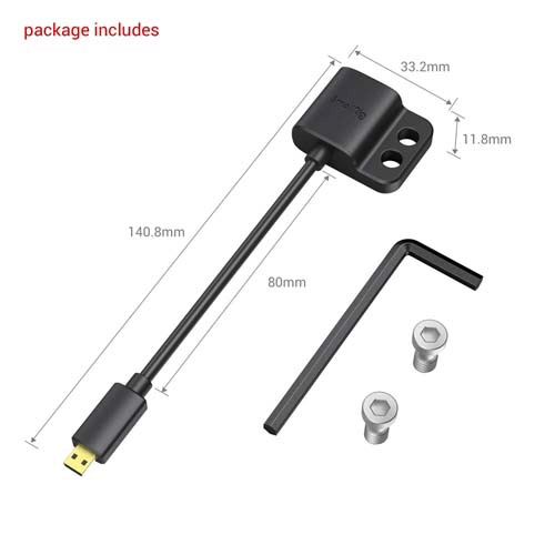 Shop SmallRig Ultra Slim 4K HDMI Adapter Cable (D to A) 3021 by SmallRig at B&C Camera