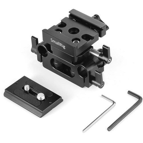Shop SmallRig Universal 15mm Rail Support System Baseplate by SmallRig at B&C Camera