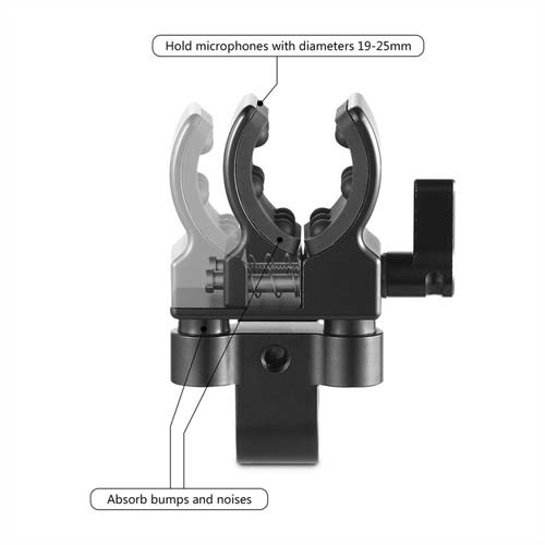 Shop SmallRig Universal Shotgun Microphone Mount 1993 by SmallRig at B&C Camera