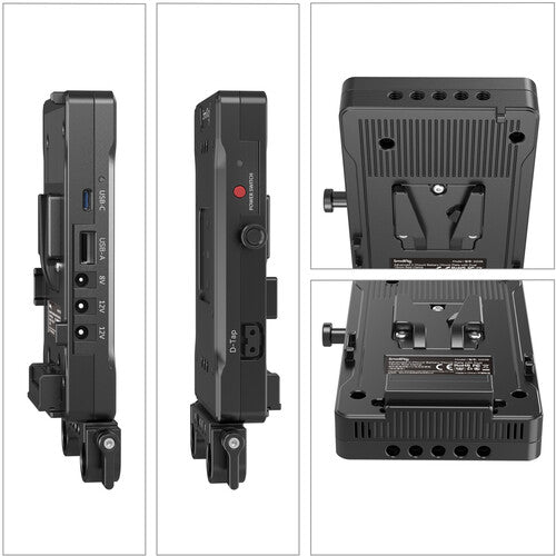 Shop SmallRig V Mount Battery Adapter Plate with Dual 15mm Rod Clamp by SmallRig at B&C Camera