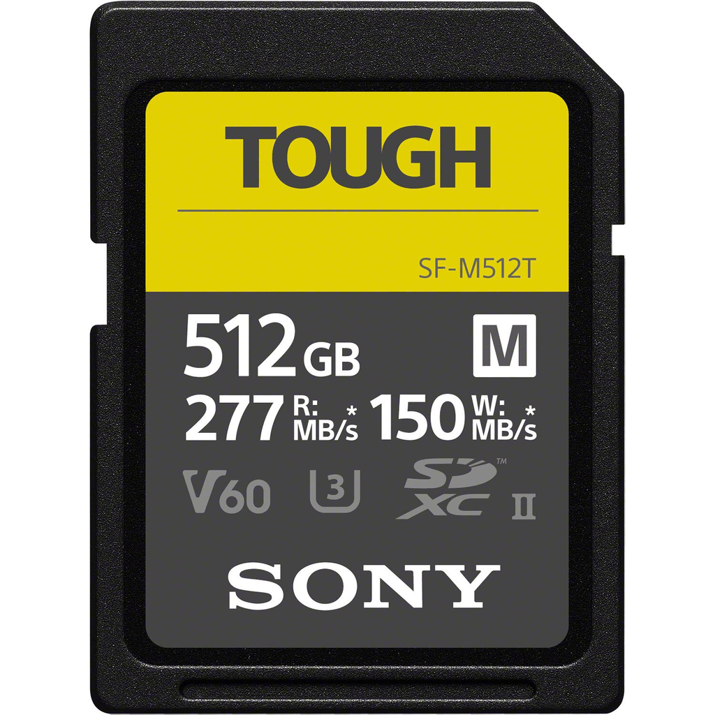 Sony 512 GB TOUGH M Series UHS-II SDXC Memory Card by Sony at B&C