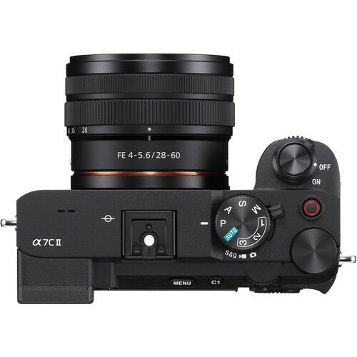 Sony a7C II Mirrorless Camera with 28-60mm Lens (Black) - B&C Camera