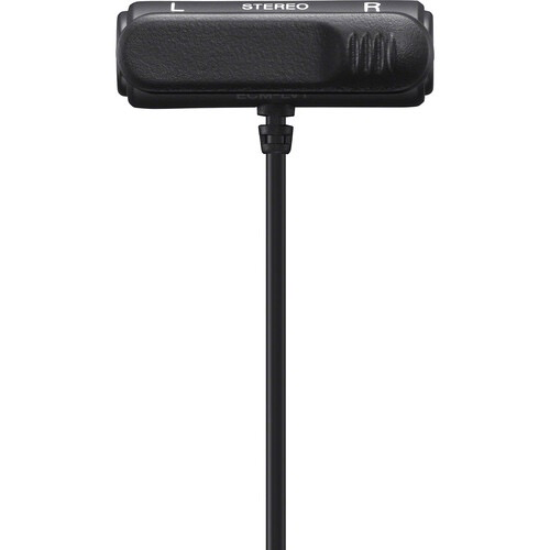 Shop Sony ECM-LV1 Compact Stereo Lavalier Microphone with 3.5mm TRS Connector by Sony at B&C Camera