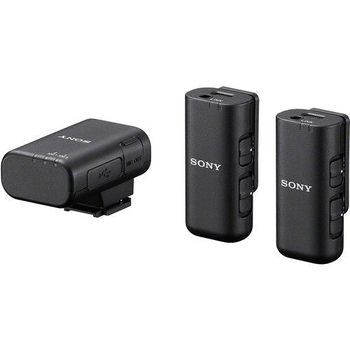 Sony ECM-W3 2-Person Wireless Microphone System with Multi Interface Shoe - B&C Camera