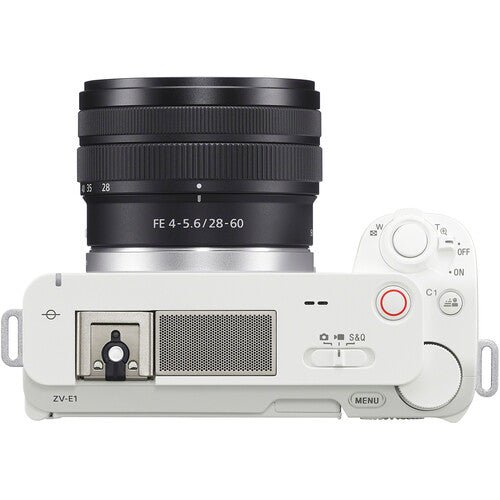 Shop Sony ZV-E1 Mirrorless Camera with 28-60mm Lens (White) by Sony at B&C Camera