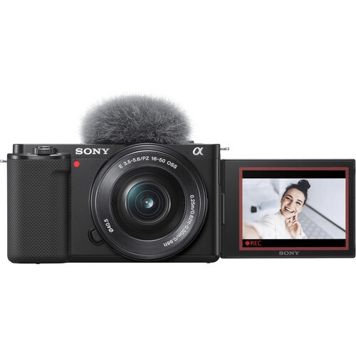 Shop Sony ZV-E10 Mirrorless Camera with 16-50mm Lens (Black) by Sony at B&C Camera