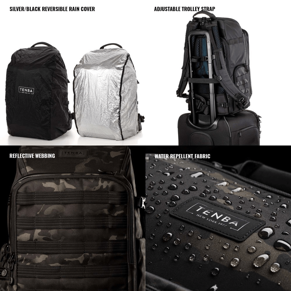 Tenba Axis v2 24L Backpack - MultiCam Black - B&C Camera