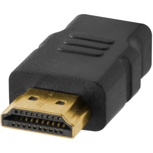 Shop Tether Tools TetherPro Mini HDMI Male (Type C) to HDMI Male (Type A) Cable - 10' (Black) by Tether Tools at B&C Camera