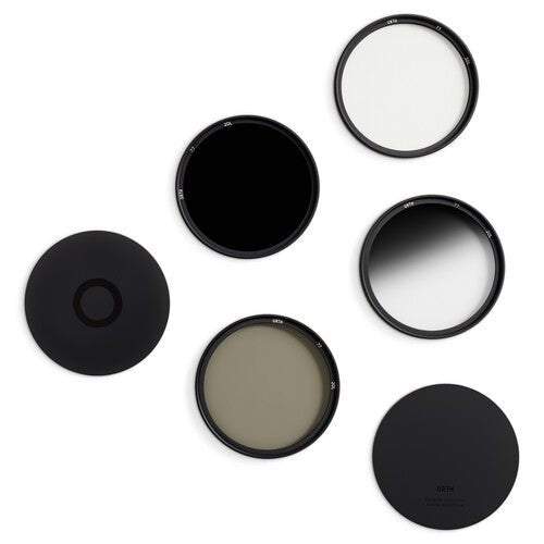 Urth 77mm UV, Circular Polarizing (CPL), ND64, Soft Grad ND8 Lens Filter Kit (Plus+) - B&C Camera