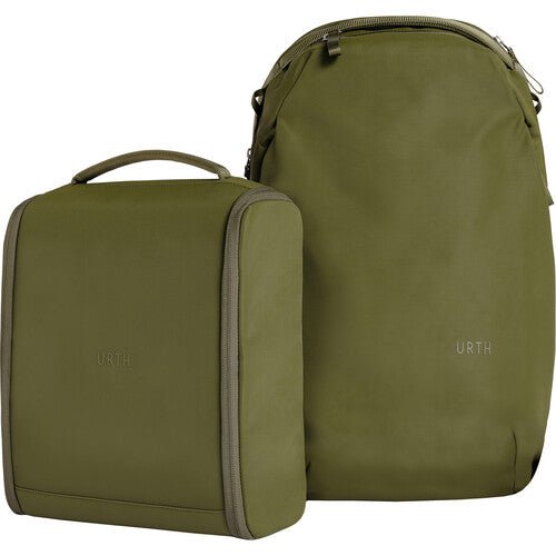 Urth Norite 24L Backpack + Camera Insert - Moss - B&C Camera