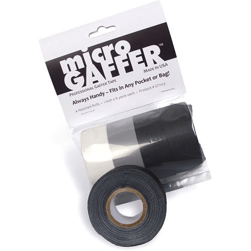 Shop Visual Departures microGAFFER Tape 1" x 8 Yd (4 Pack) by Visual Departures at B&C Camera