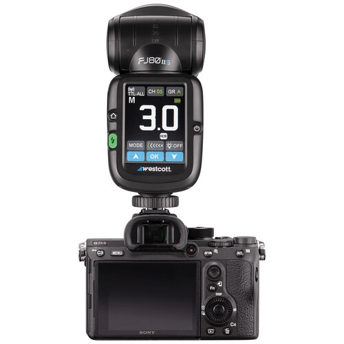 Shop Westcott FJ80 II S Touchscreen 80Ws Speedlight with Sony Camera Mount by Westcott at B&C Camera