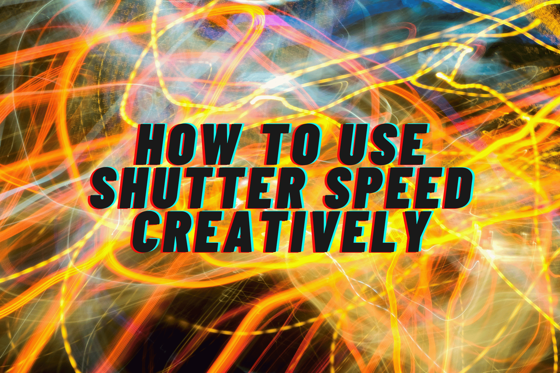 How to Use Shutter Speed Creatively as a Beginner