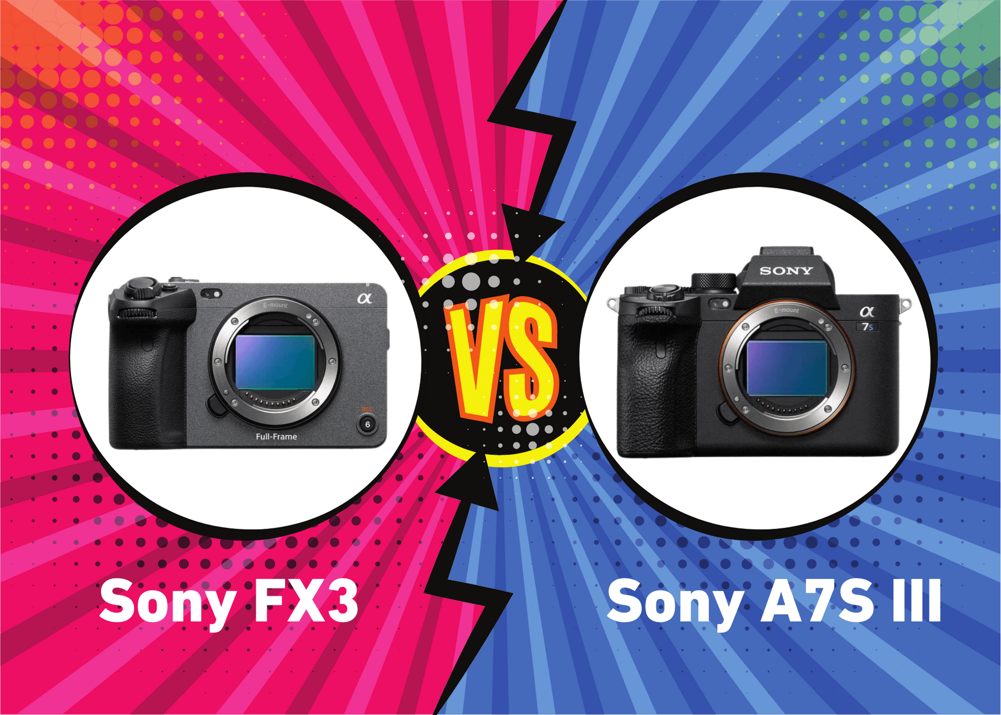 Sony A7S III vs FX3 - B&C Camera