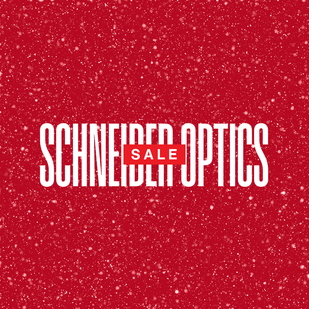 Schneider Optics Holiday Sale