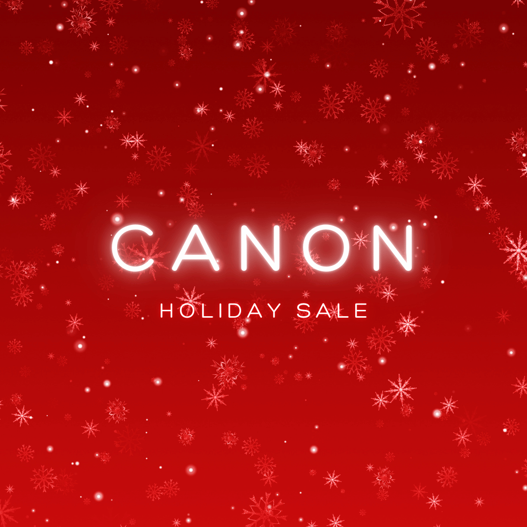 Canon Holiday Sale