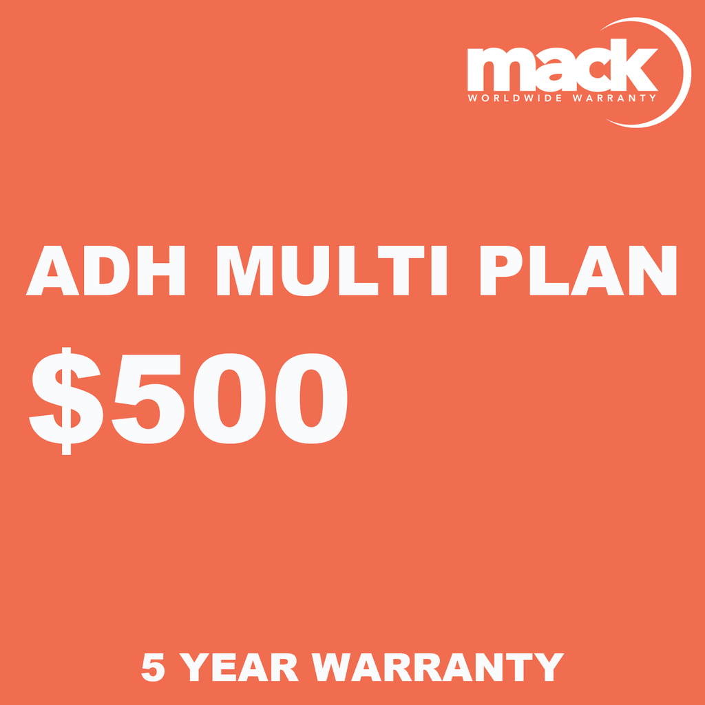 MACK 5 Year ADH Multi Plan Warranty - Under $500