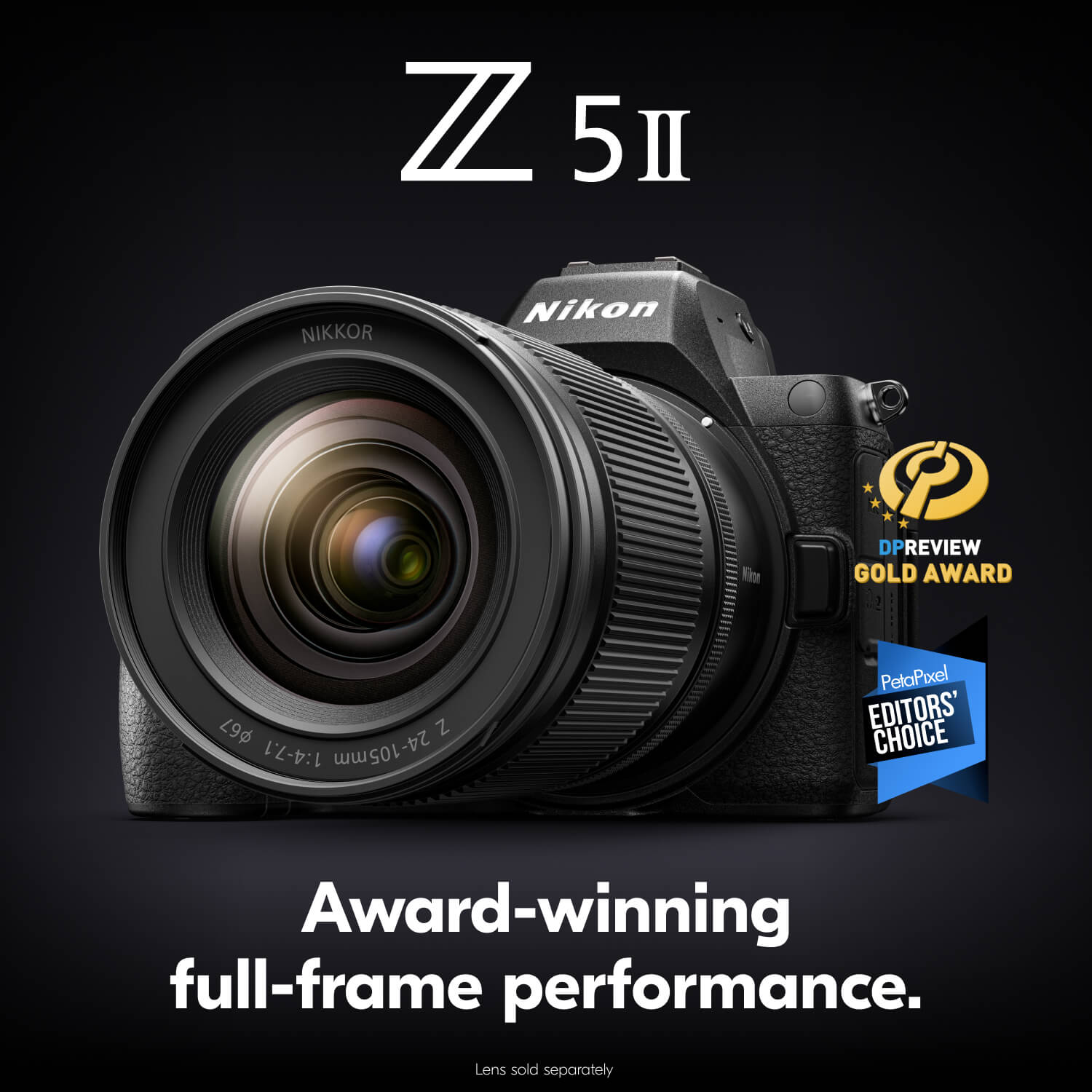 Nikon Z5II FX-format Mirrorless Camera with NIKKOR Z 24-50mm f/4-6.3