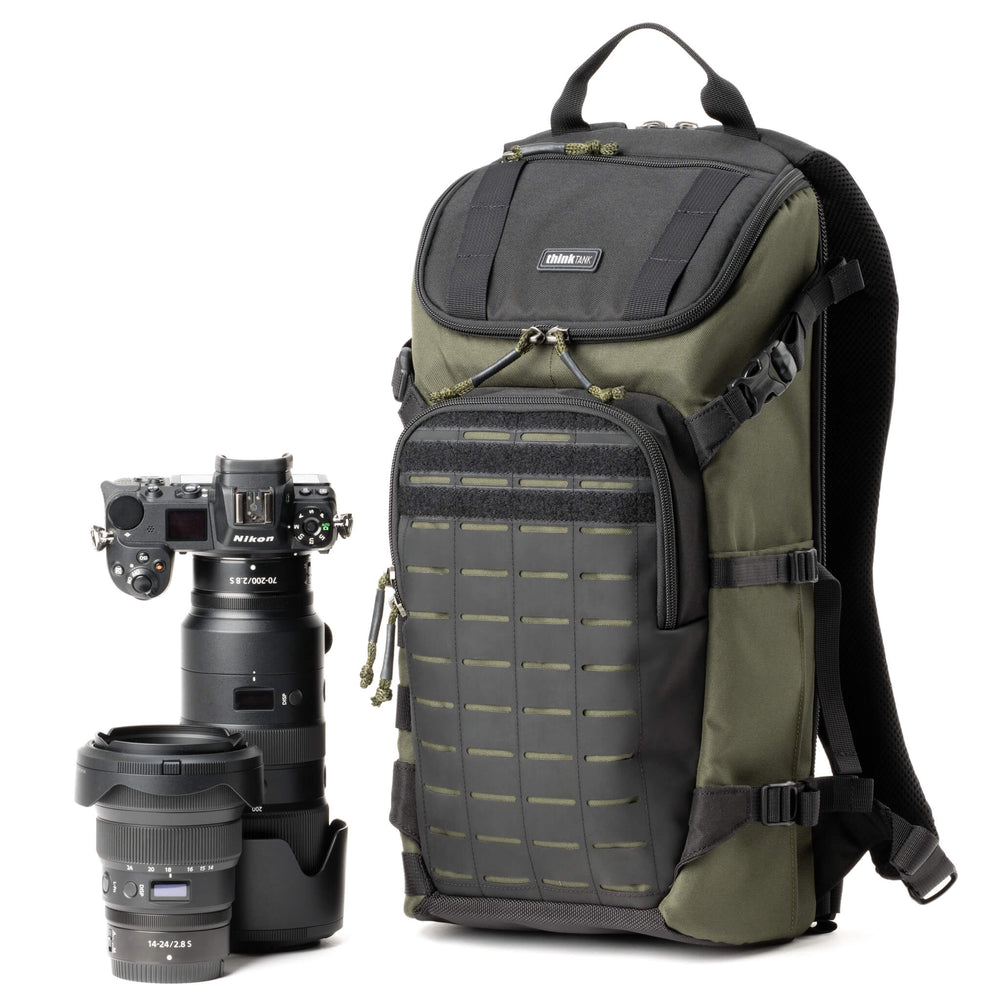Think Tank Photo DarkLight Backpack (Montane Green, 14L)