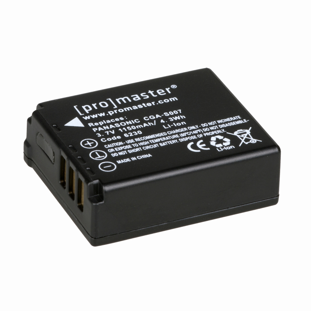 Promaster CGA-S007 Lithium Ion Battery for Panasonic