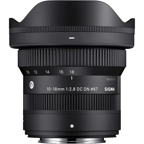 Sigma 10-18mm F2.8 DC DN Contemporary Lens for Fujifilm X-Mount