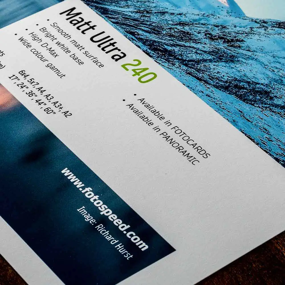 FotoSpeed Panoramic Test Pack