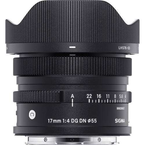 Sigma 17mm f/4 DG DN Contemporary Lens (Leica L)