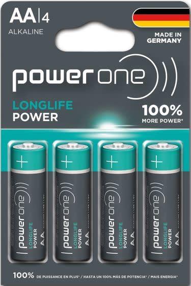 Varta Power One AA Batteries 4 pack