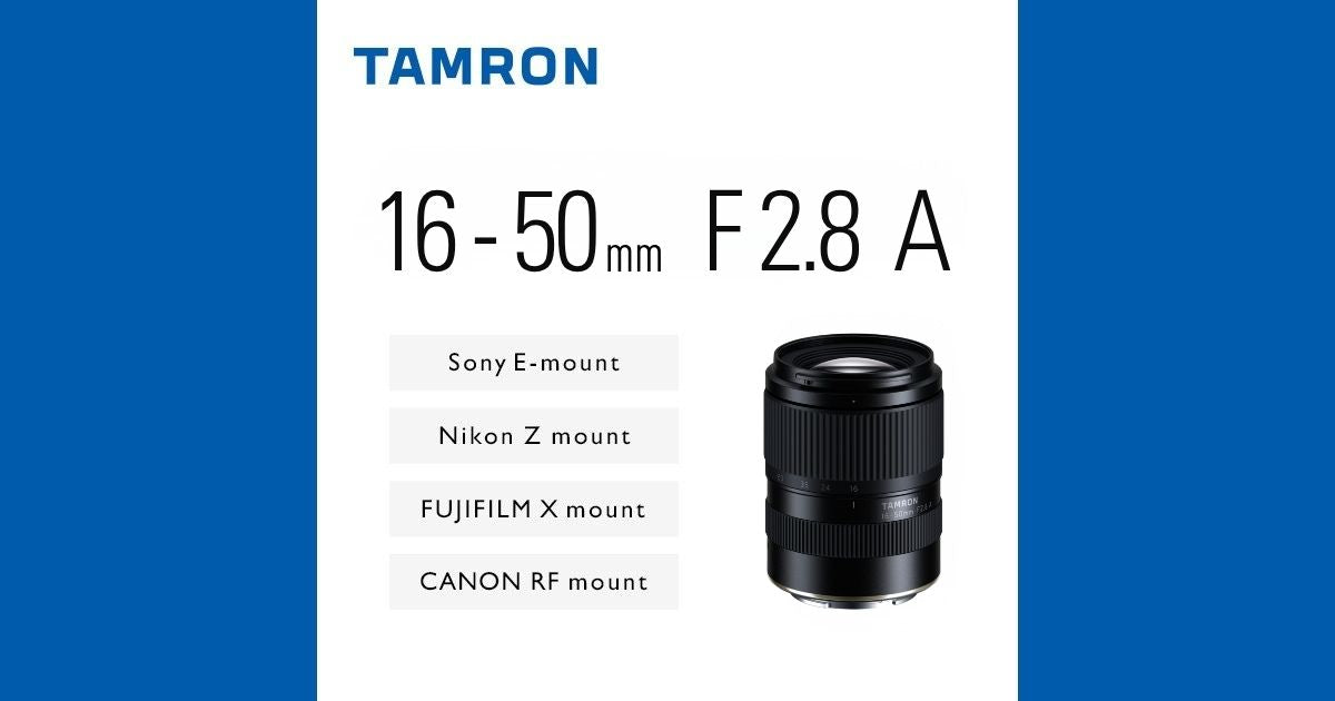TAMRON 16-50mm F2.8 A Lens