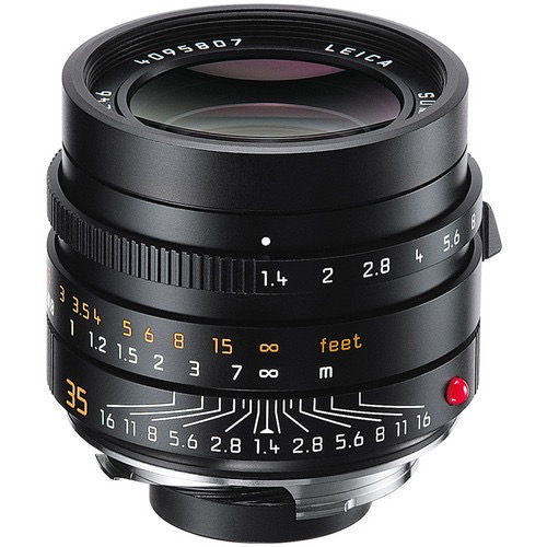 Leica Summilux-M 35mm f/1.4 ASPH Lens (Black)