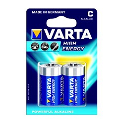 Varta High Energy C Battery (2 Pack)