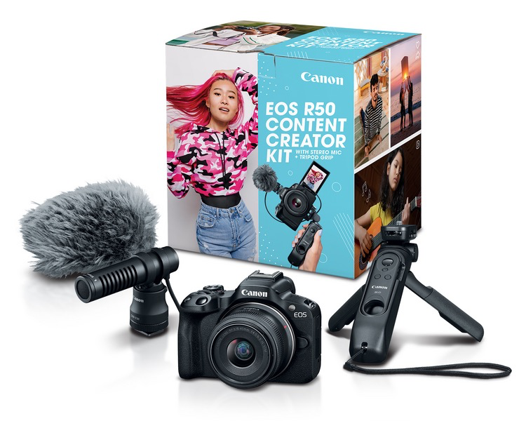 Canon EOS R50 Content
Creator Kit