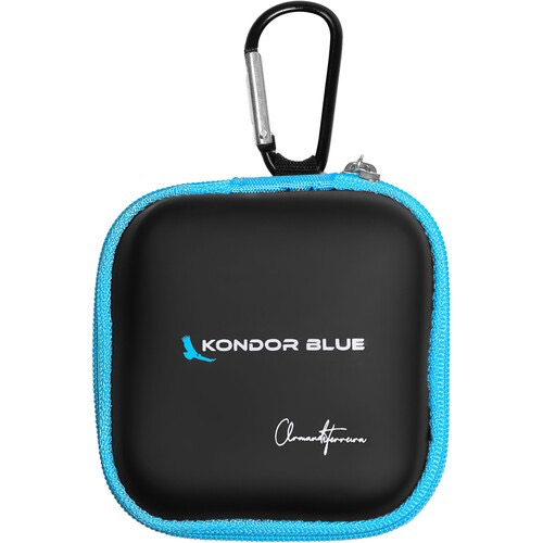 Kondor Blue Mondo Ties Cable Management Clips (Blue, 5-Pack)