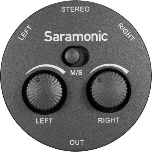 Saramonic AX1 Passive 2-Channel Audio Mixer for Cameras, Smartphones, Tablets, and Computers