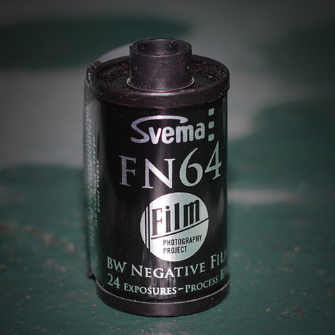 Film Photography Project Svema FN64 Black & White ISO 64 Film (35mm) (24 Exposures) (1 Roll)