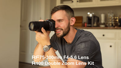 Canon EOS R100 DOUBLE LENS ZOOM KIT