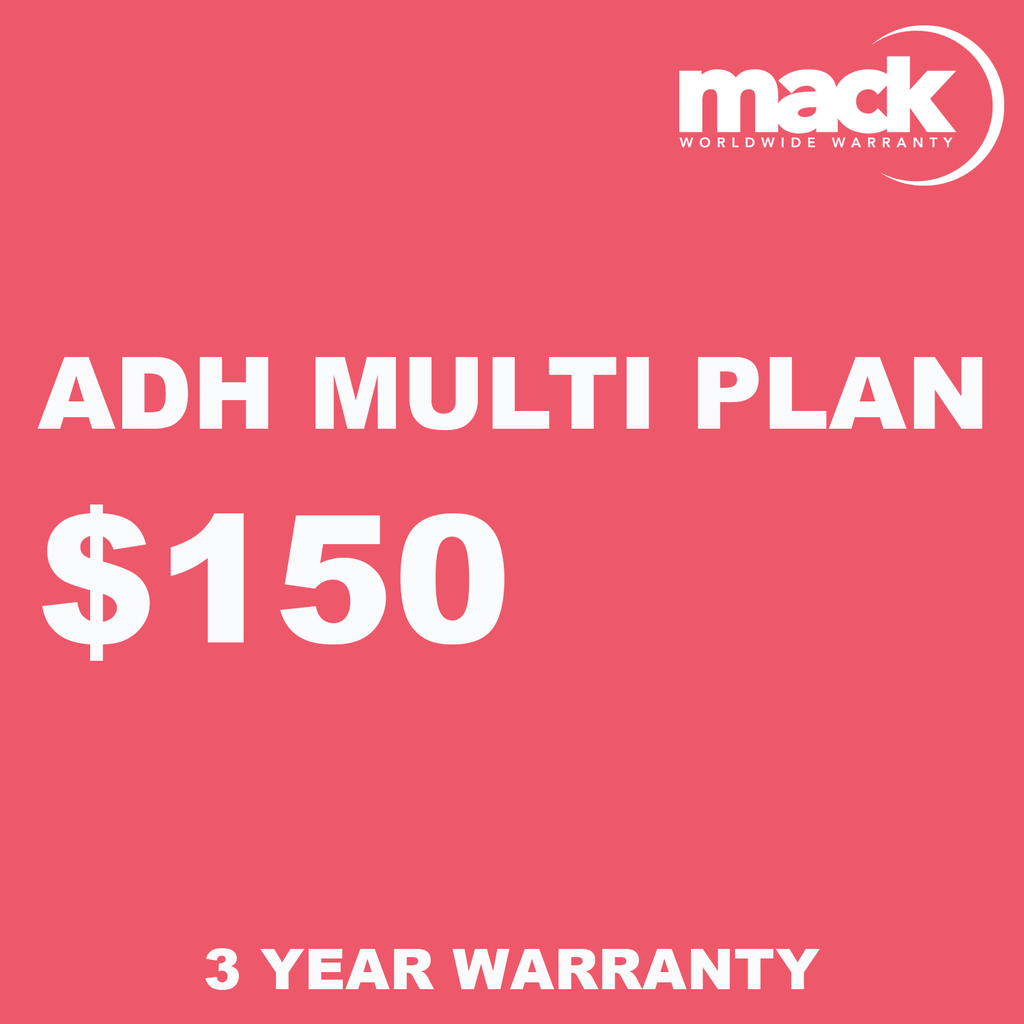 MACK 3 Year ADH Multi Plan Warranty - Under $150