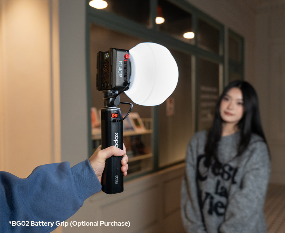 Godox ML40Bi Bi-Color Portable LED Light