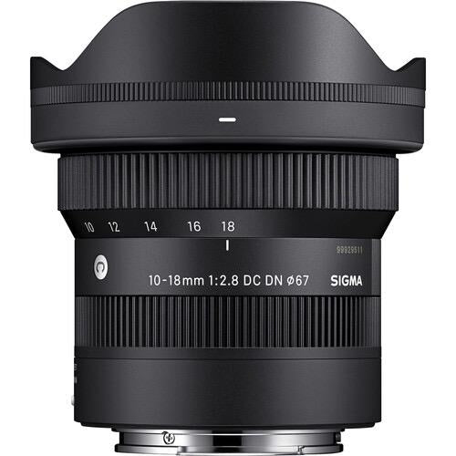 Sigma 10-18mm F2.8 DC DN Contemporary Lens for Sony E-Mount