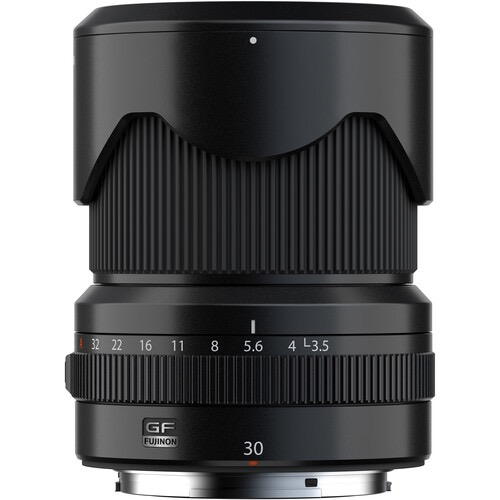 Fujifilm GF 30mm f/3.5 R WR GFX Lens (Black)