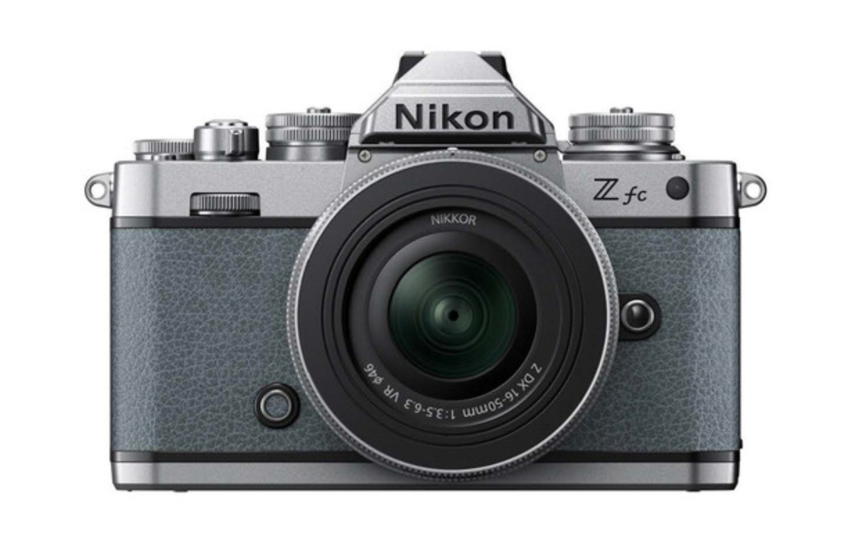 Shop Nikon Zfc Mirrorless Camera with 16-50mm f/3.5-6.3 Lens (Chalk Blue) by Nikon at B&C Camera