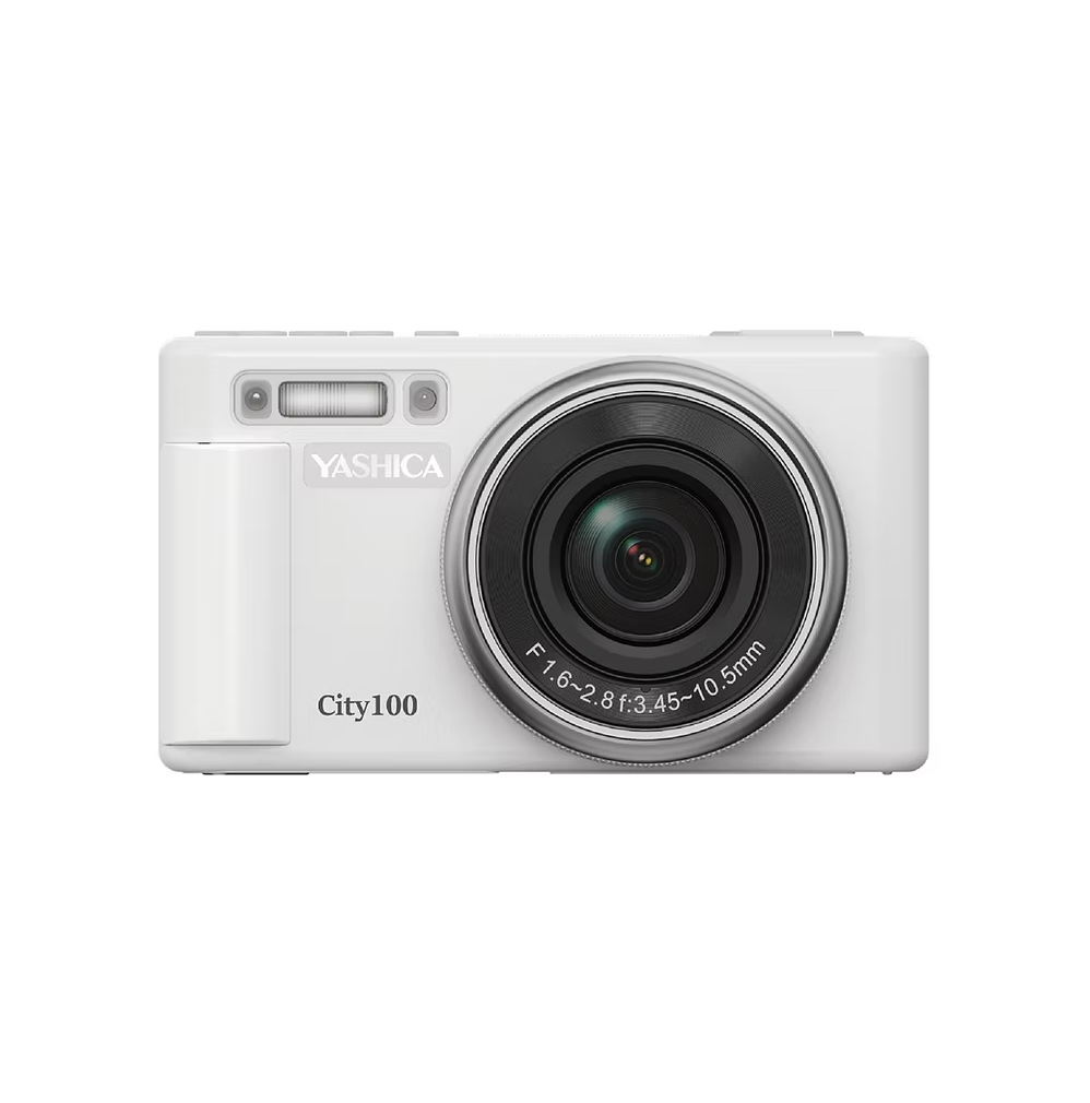 YASHICA City 100 Digital Camera (White)