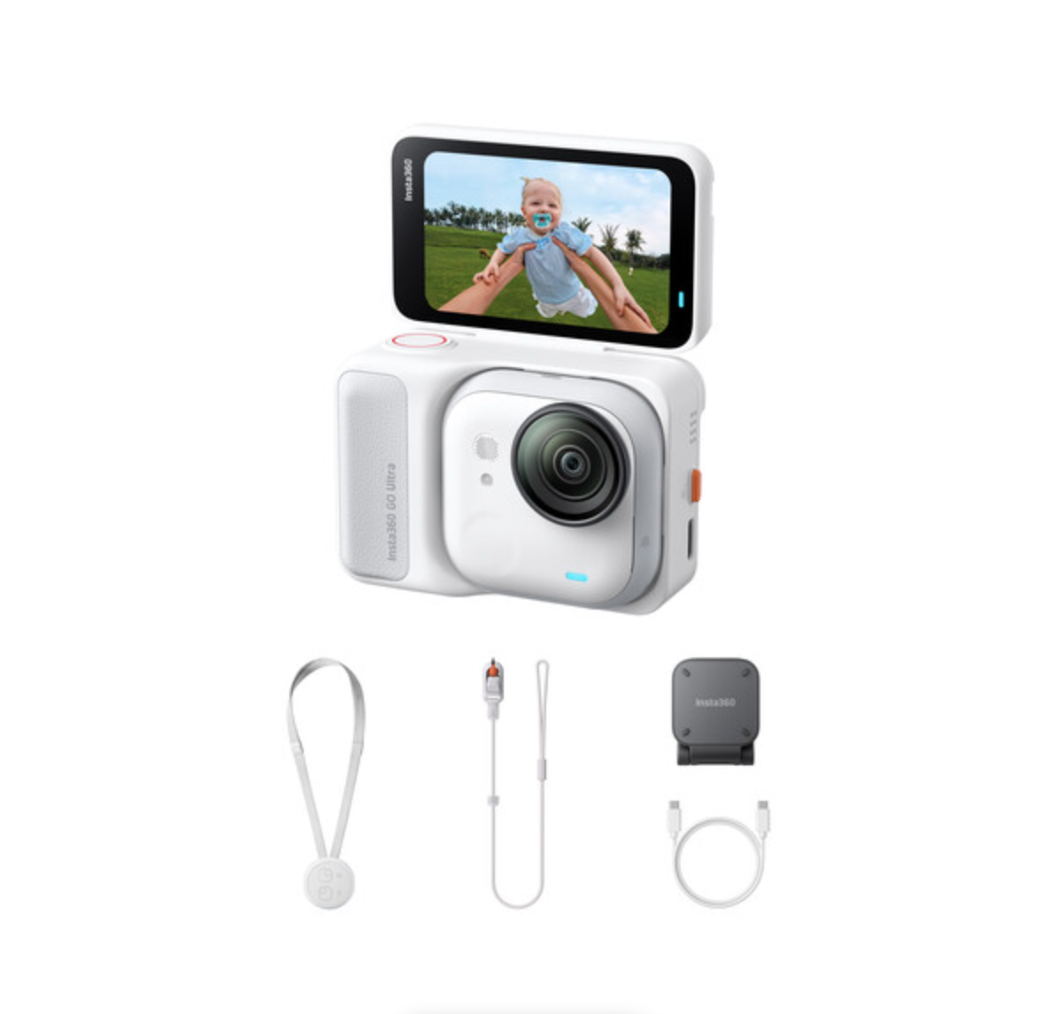 Insta360 GO Ultra Standard Bundle (White)