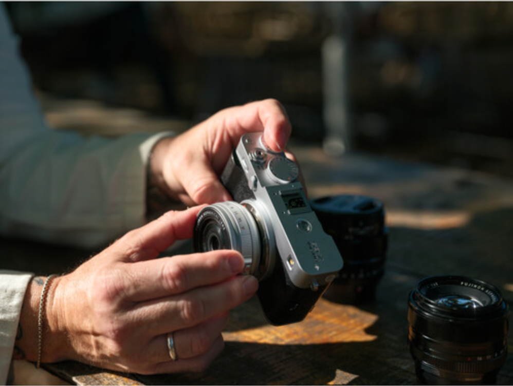Shop FUJIFILM X-E5 Body with XF23mmF2.8 R WR Lens Kit (Black) by Fujifilm at B&C Camera
