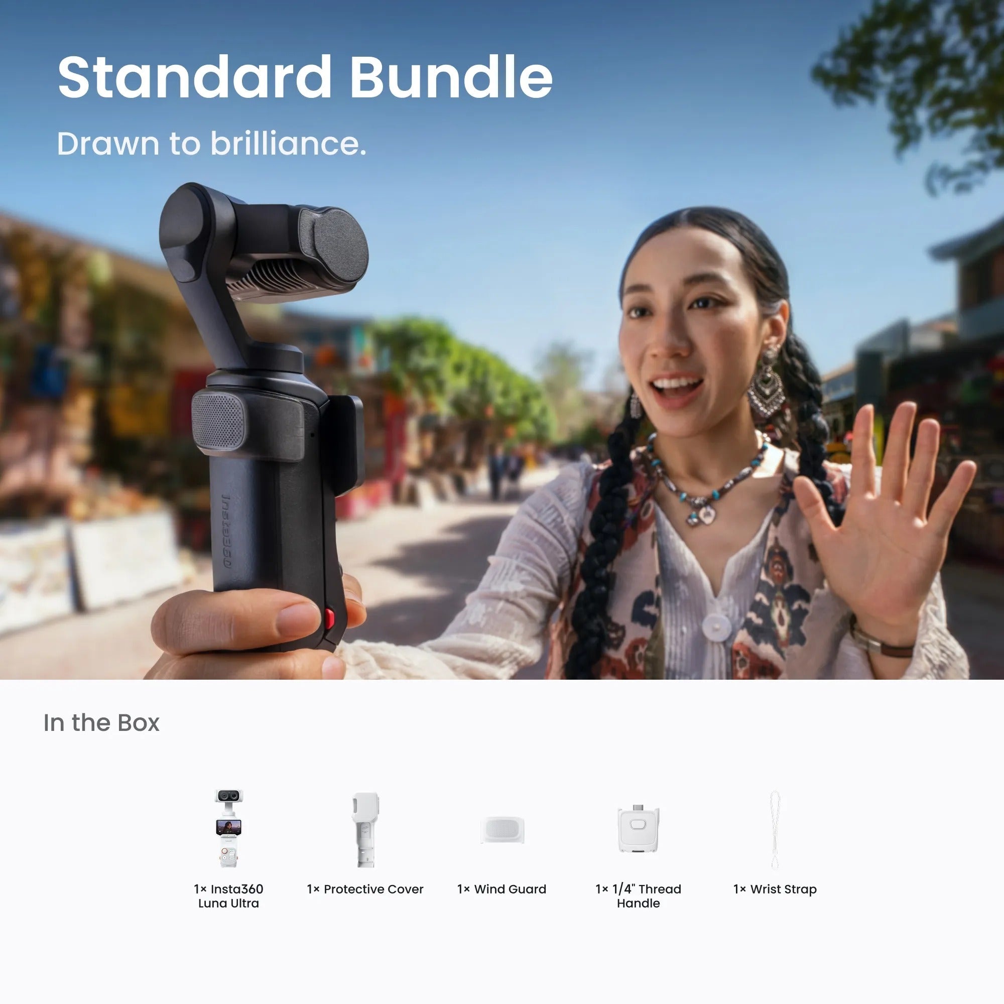 Insta360 Luna Ultra Standard Combo (Stellar White)