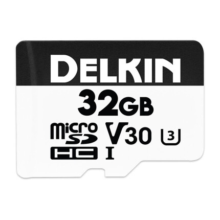Delkin Devices 32GB Hyperspeed UHS-I SDHC Memory Card with SD Adapter