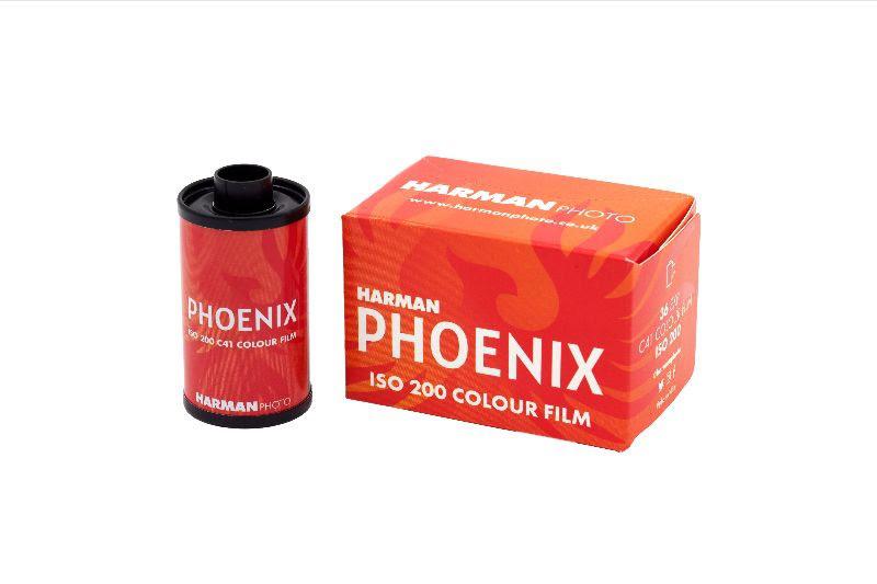 Harman Phoenix 200 C41 Colour Film  (35mm Roll, 36 Exposures)