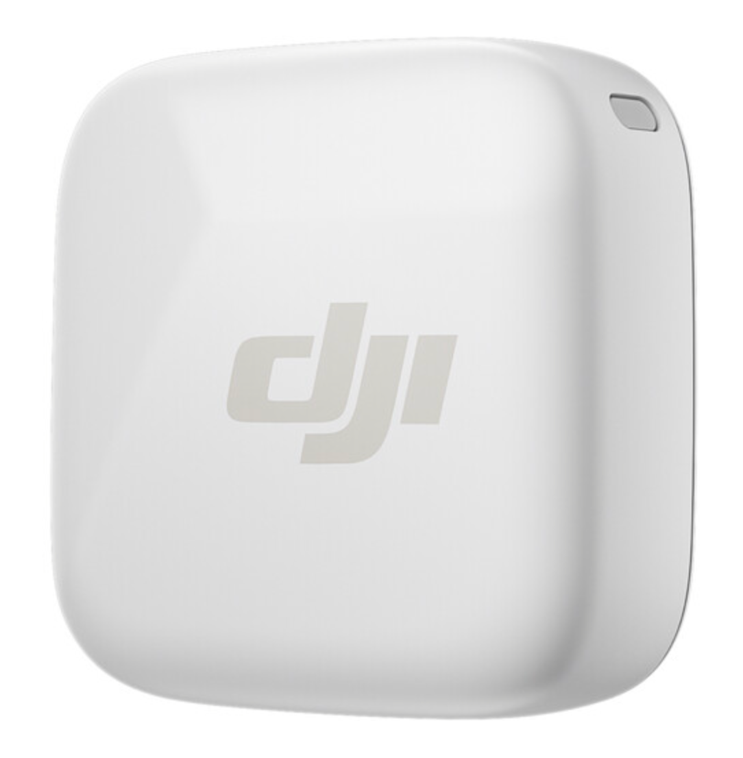 Shop DJI Mic Mini Clip-On Transmitter with Built-In Microphone (2.4 GHz, Arctic White) by DJI at B&C Camera