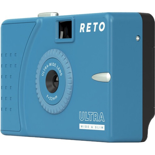 Reto Project Ultra Wide/Slim Film Camera with 22mm Lens -without flash (Murky Blue)