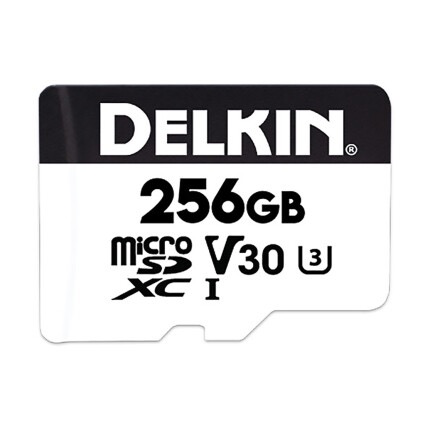 Delkin Devices 256GB Hyperspeed UHS-I microSDXC Memory Card with SD Adapter